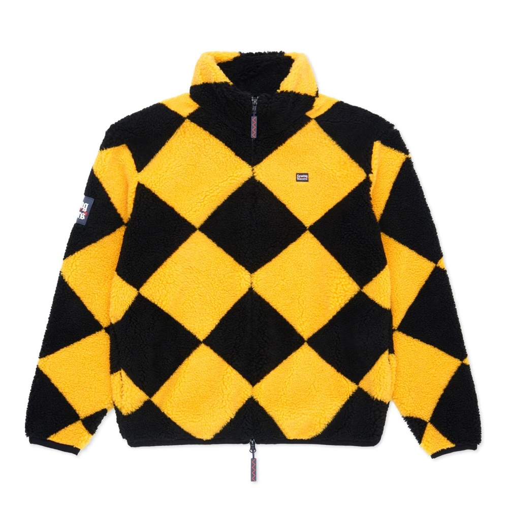 Rowing blazers excellent condition Sherpa jacket harlequin jacket size small